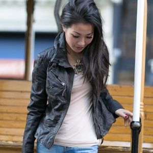 All Saints Leather Jacket